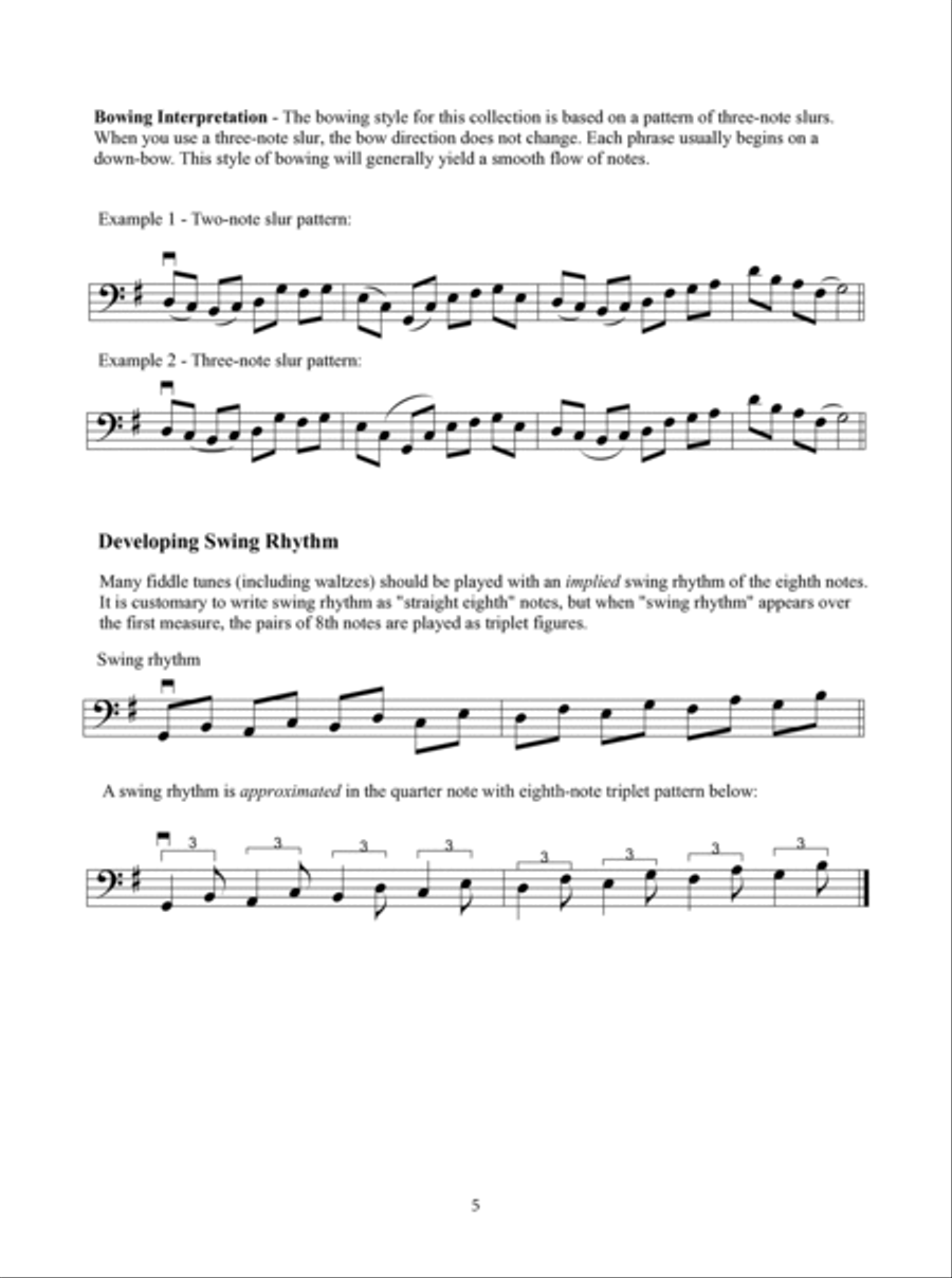 The Fiddlin' Workshop for Cello Cello scores gallery preview page 6