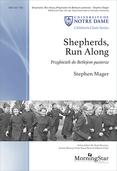 Shepherds, Run Along/Przybieżeli do Betlejem pasterze (Choral Score) image number null