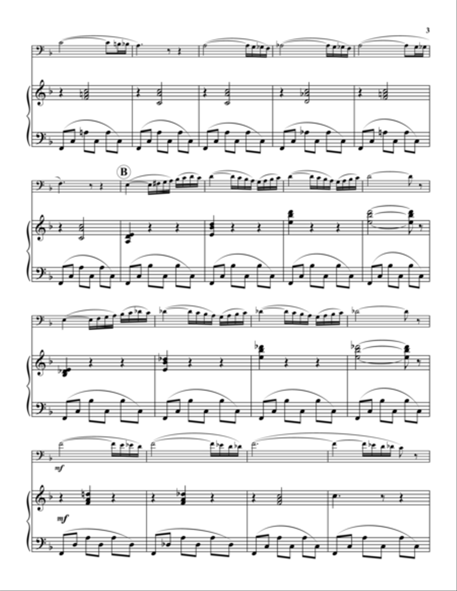 Two Russian Songs Euphonium scores gallery preview page 3
