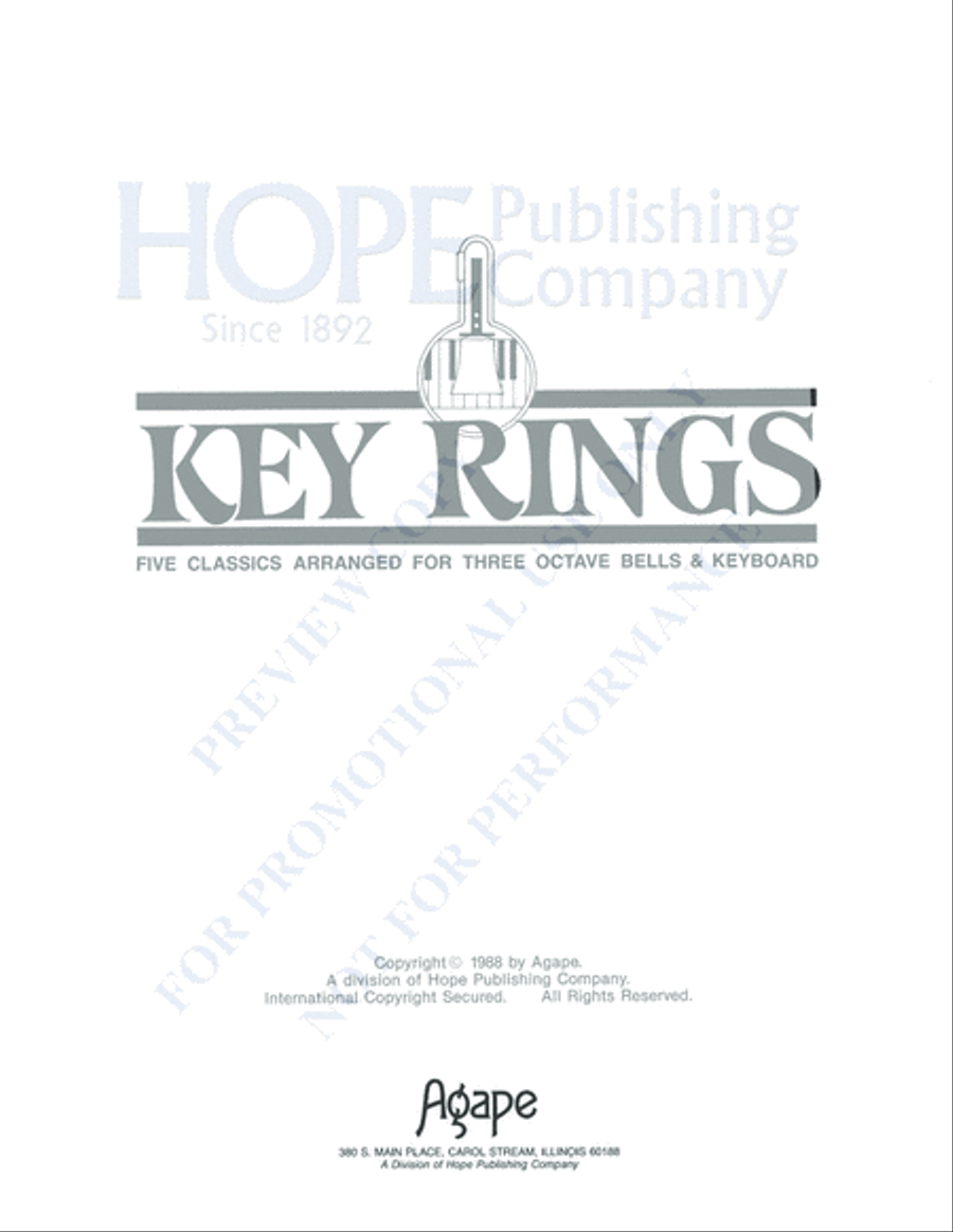 Key Rings Handbell Choir scores gallery preview page 4