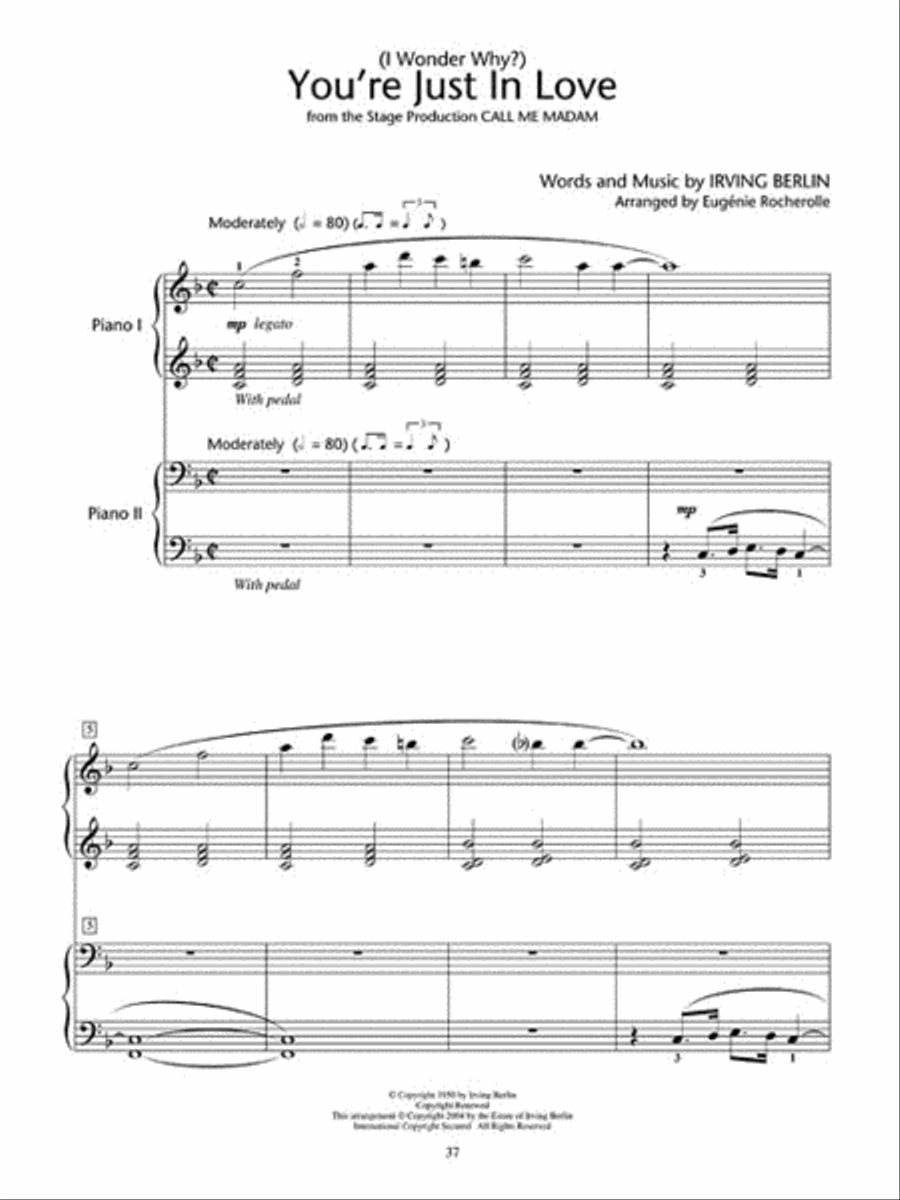 Melody Times Two Classic Counter-Melodies for Two Pianos, Four Hands Piano Method scores gallery preview page 6
