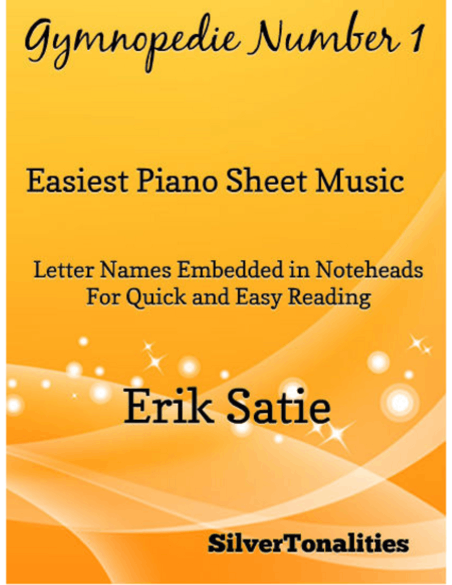 Gymnopedie Number 1 Easiest Piano Sheet Music Easy Piano scores gallery preview page 1
