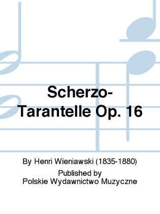Book cover for Scherzo-Tarantelle Op. 16