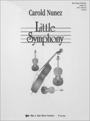 Book cover for Little Symphony - Score
