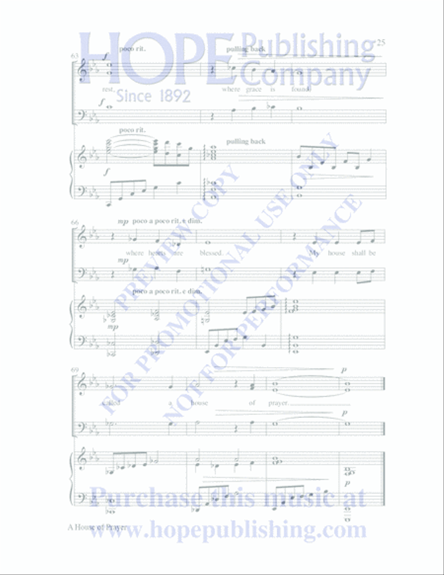 The Seven Last Days 4-Part scores gallery preview page 28