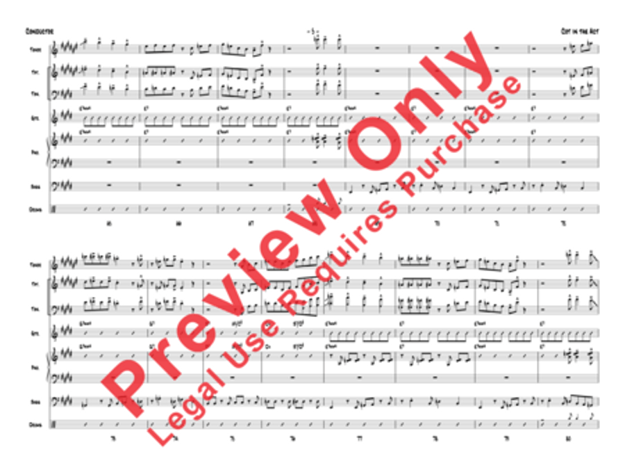 Cot in the Act Jazz Ensemble scores gallery preview page 8