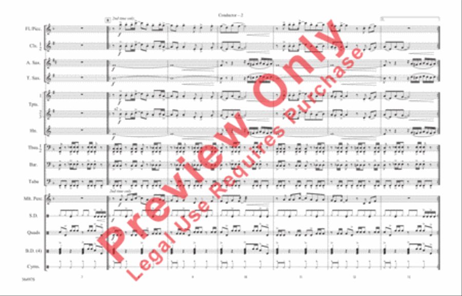 Kashmir Marching Band scores gallery preview page 3