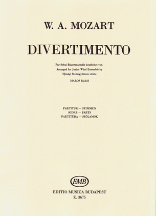 Divertimento (k.V. 207) für Schul-BläserensZle
