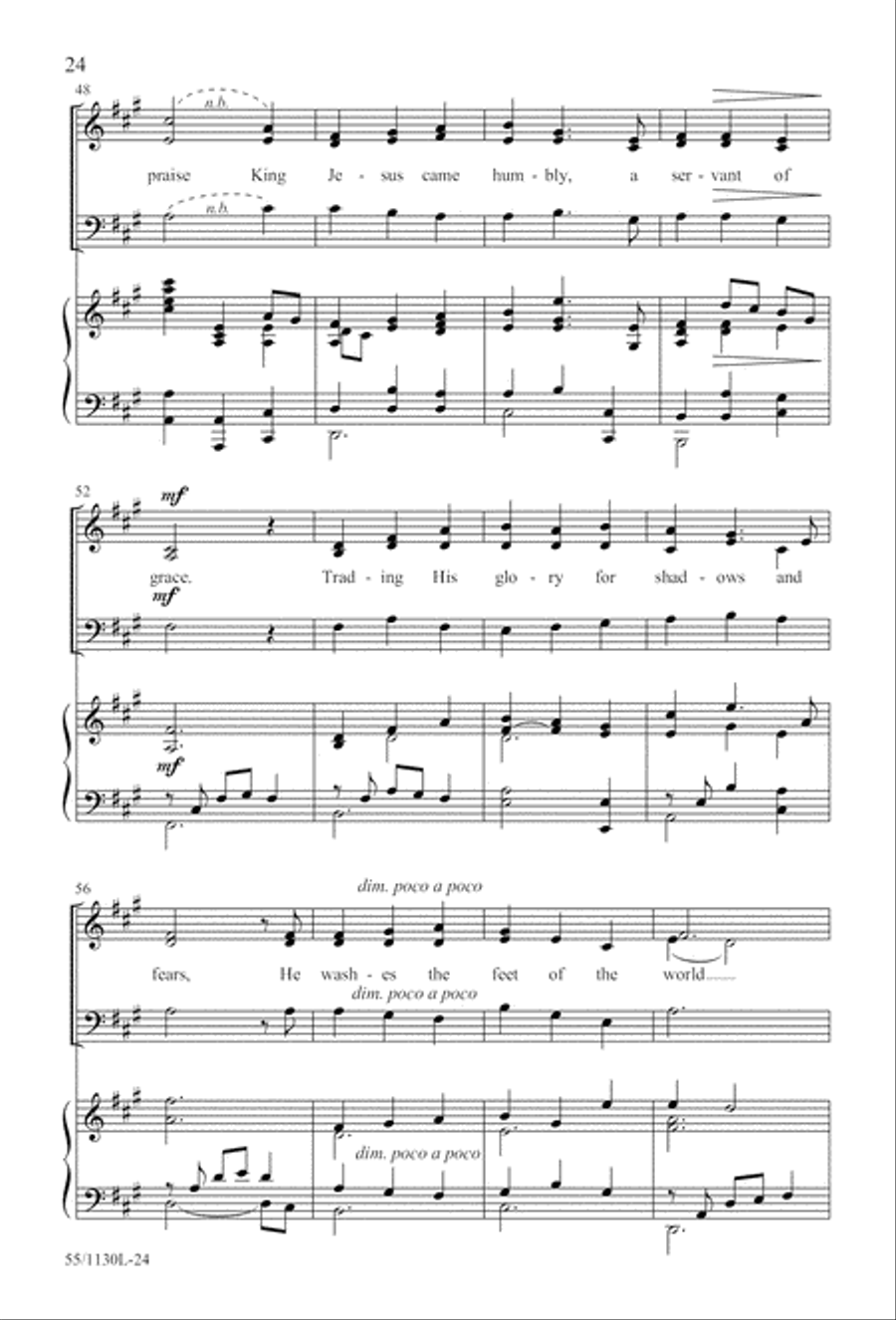 Journey to the Cross 3-Part scores gallery preview page 25