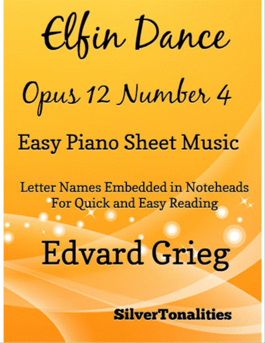 Elfin Dance Opus 12 Number 4 Easy Piano Sheet Music Easy Piano scores gallery preview page 1