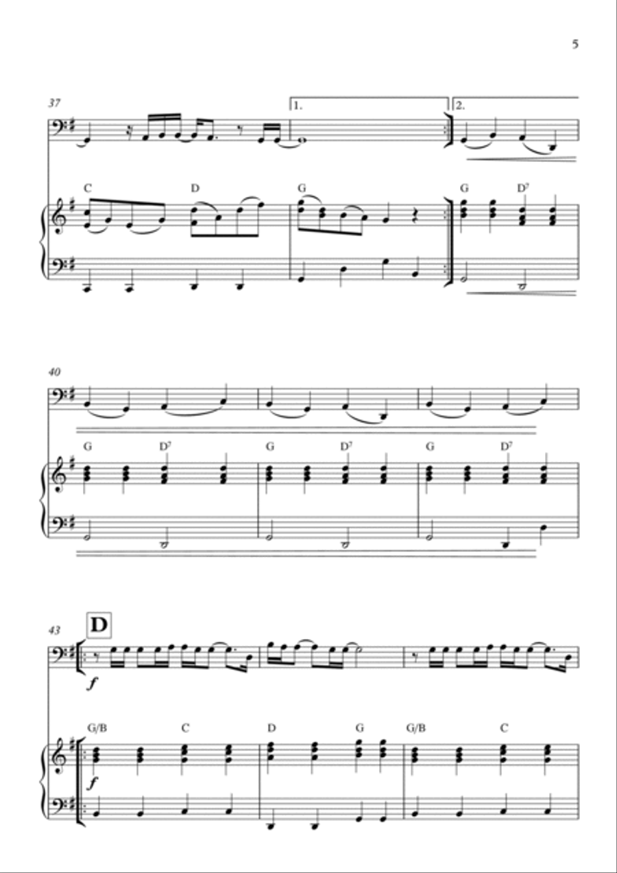 Goodness Of God Chamber Music scores gallery preview page 5