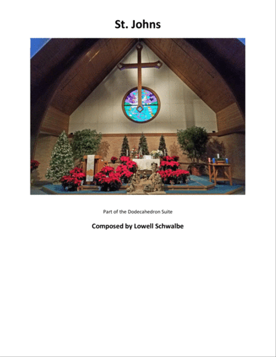 St. John's Full Orchestra scores gallery preview page 1