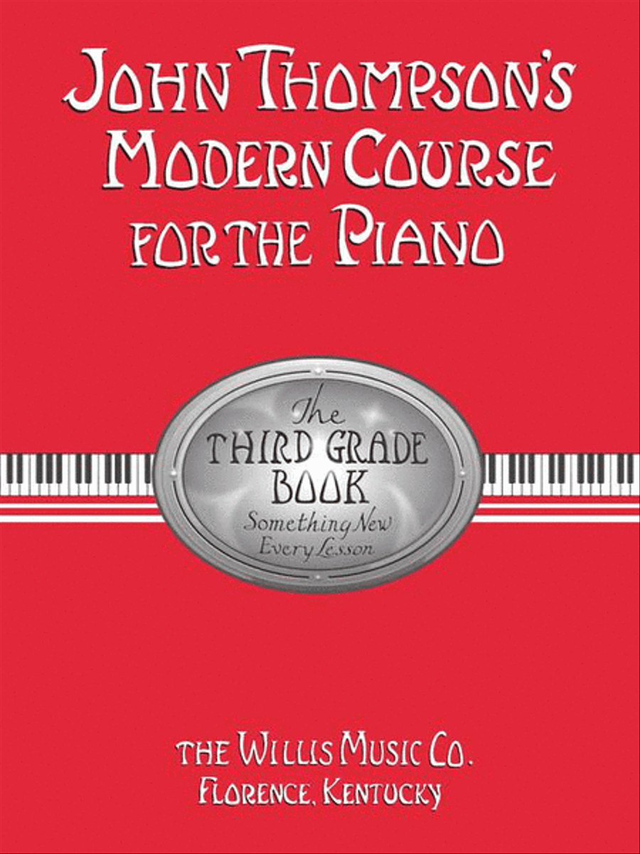 John Thompson's Modern Course for the Piano – Third Grade (Book Only) Piano Method scores gallery preview page 2