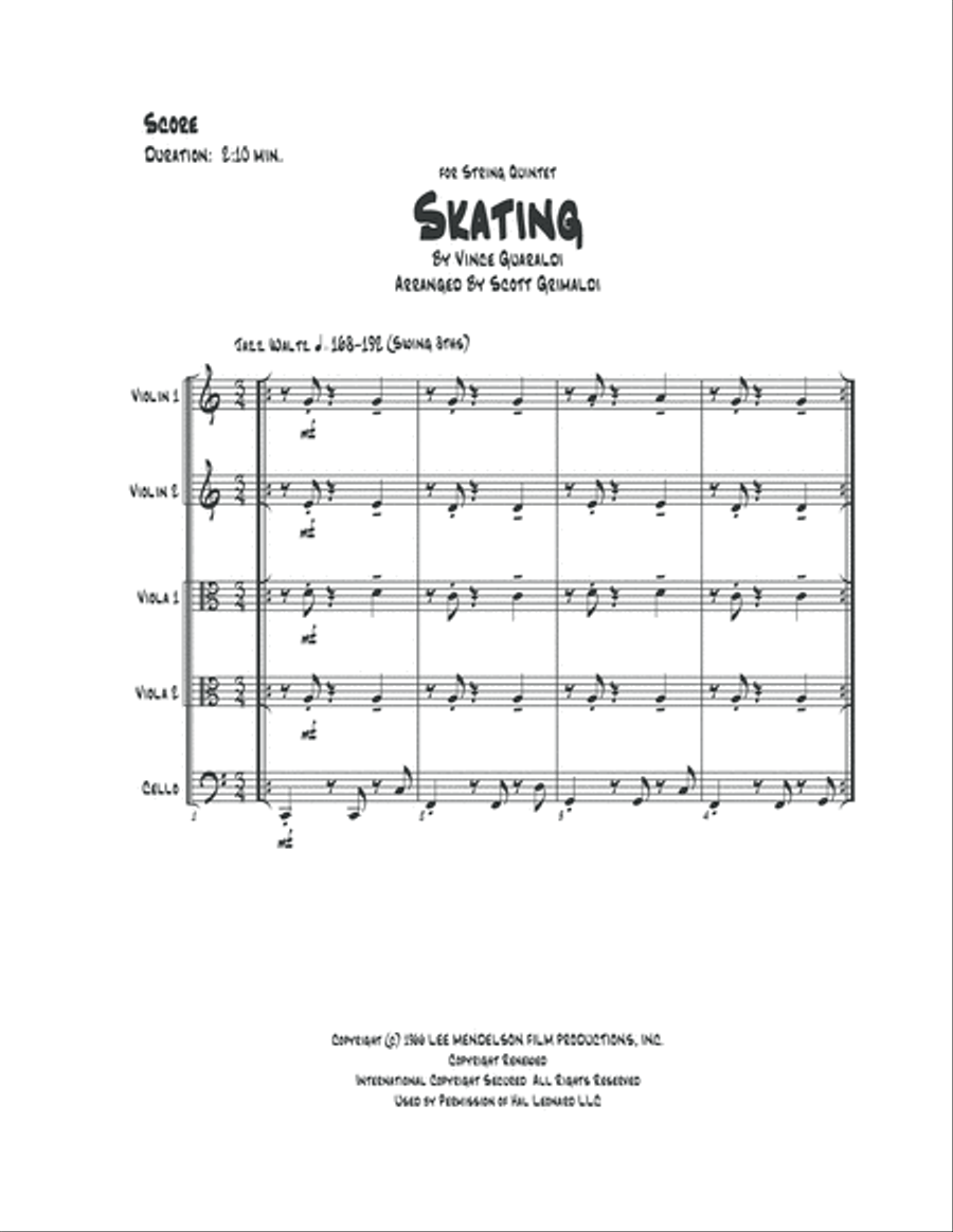 Skating String Trio scores gallery preview page 2