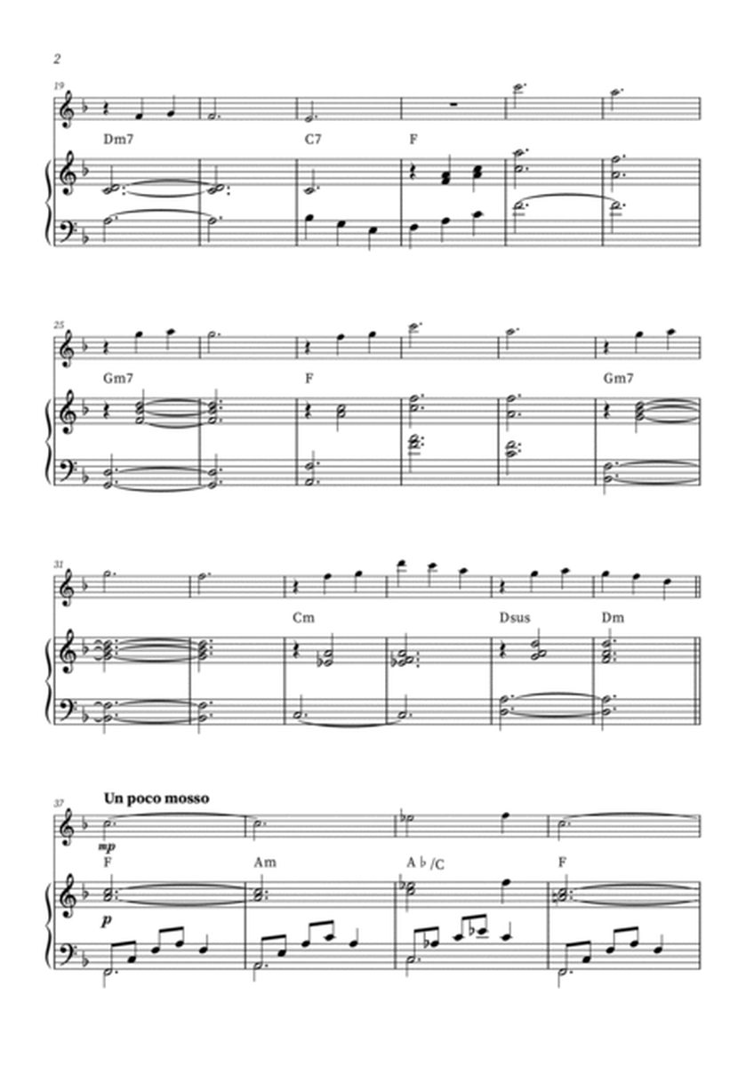 Clair de Lune - Flute and Piano + CHORDS image number null