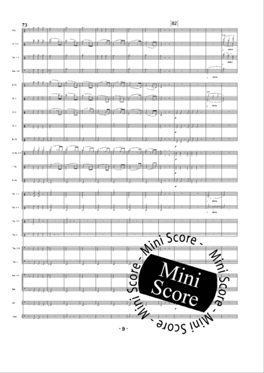 Egmont Concert Band scores gallery preview page 13