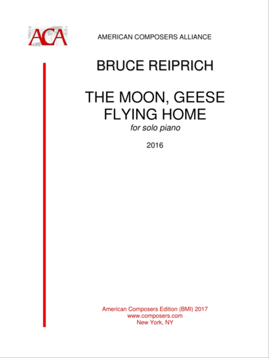 [Reiprich] The Moon, Geese Flying Home Piano Solo scores gallery preview page 1