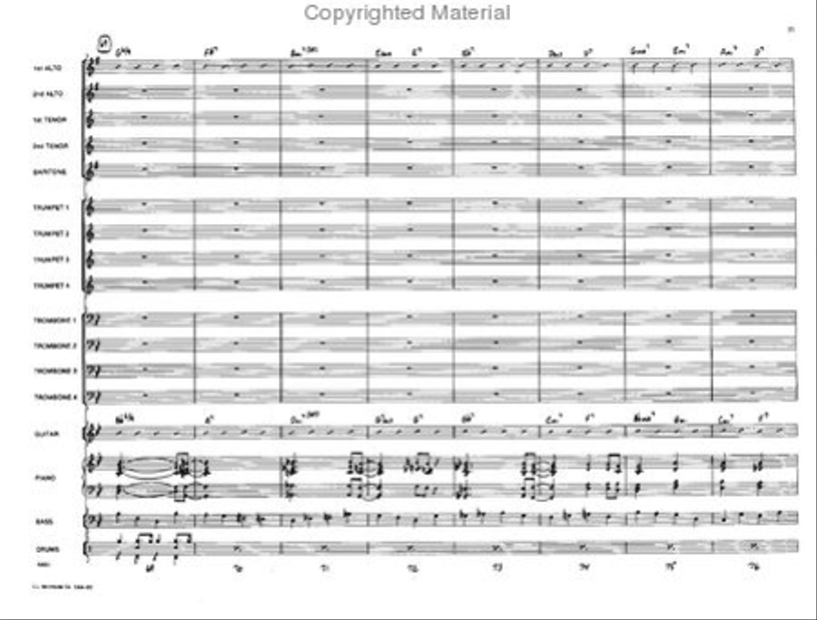 Exit 135 North Jazz Ensemble scores gallery preview page 10