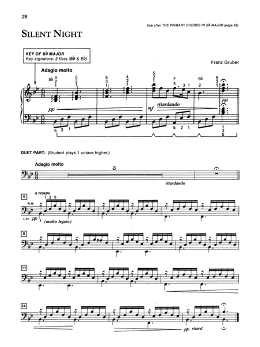 Alfred's Basic Adult Course Christmas, Book 2 Piano Method scores gallery preview page 5