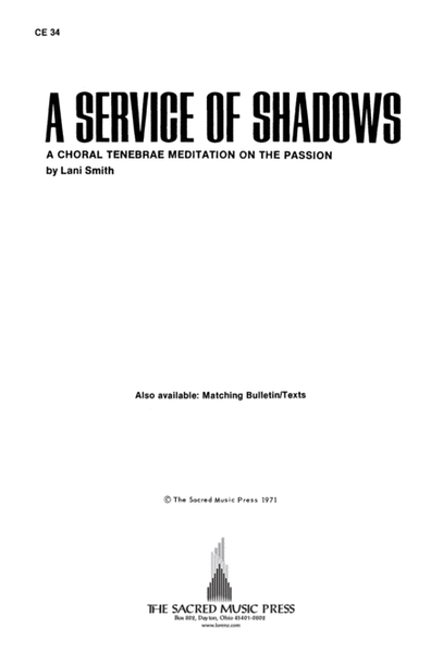 A Service of Shadows