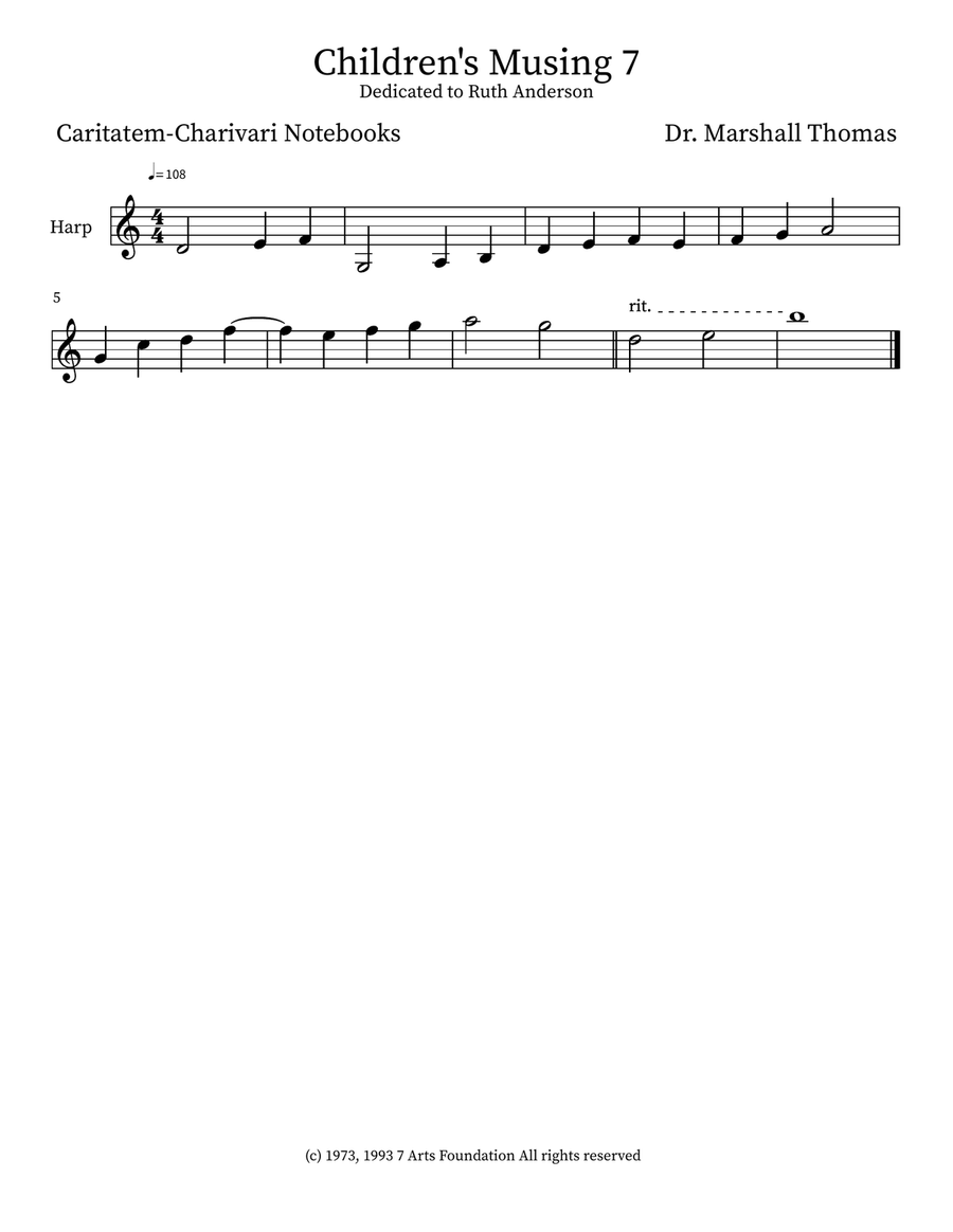 Children's Musing 7 Small Ensemble scores gallery preview page 3