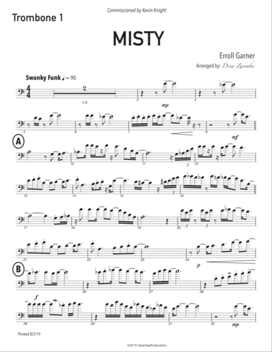 Misty Brass Ensemble scores gallery preview page 4