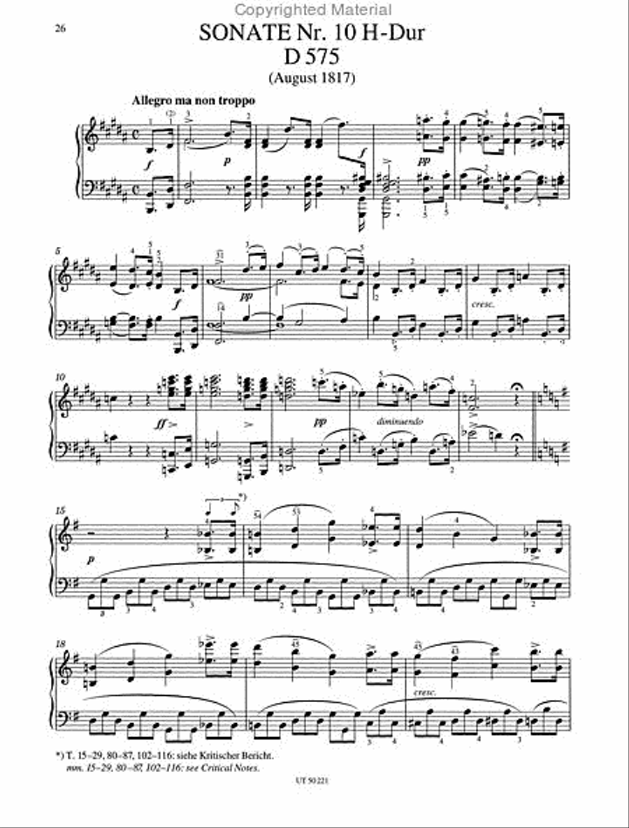 Complete Piano Sonatas, Vol 2 Chamber Music scores gallery preview page 3
