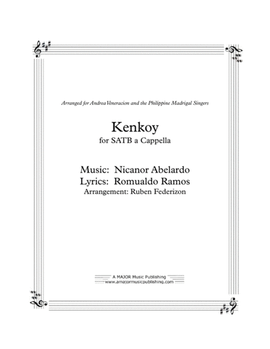 Kenkoy. A Filipino funny song, SATB a-cappella
