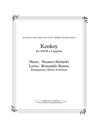 Book cover for Kenkoy. A Filipino funny song, SATB a-cappella