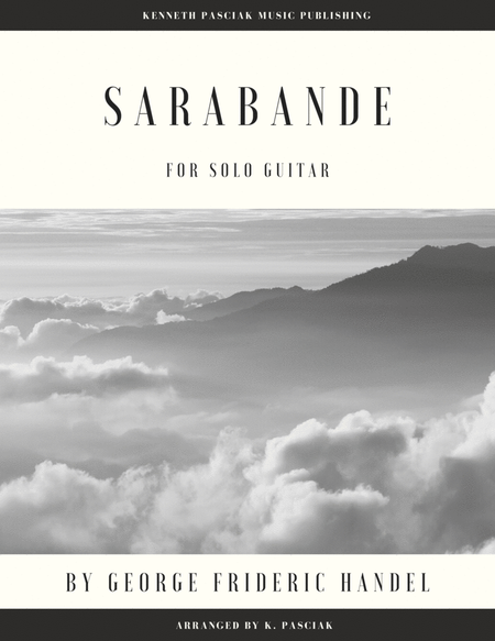 Sarabande by Handel (for Solo Guitar) image number null