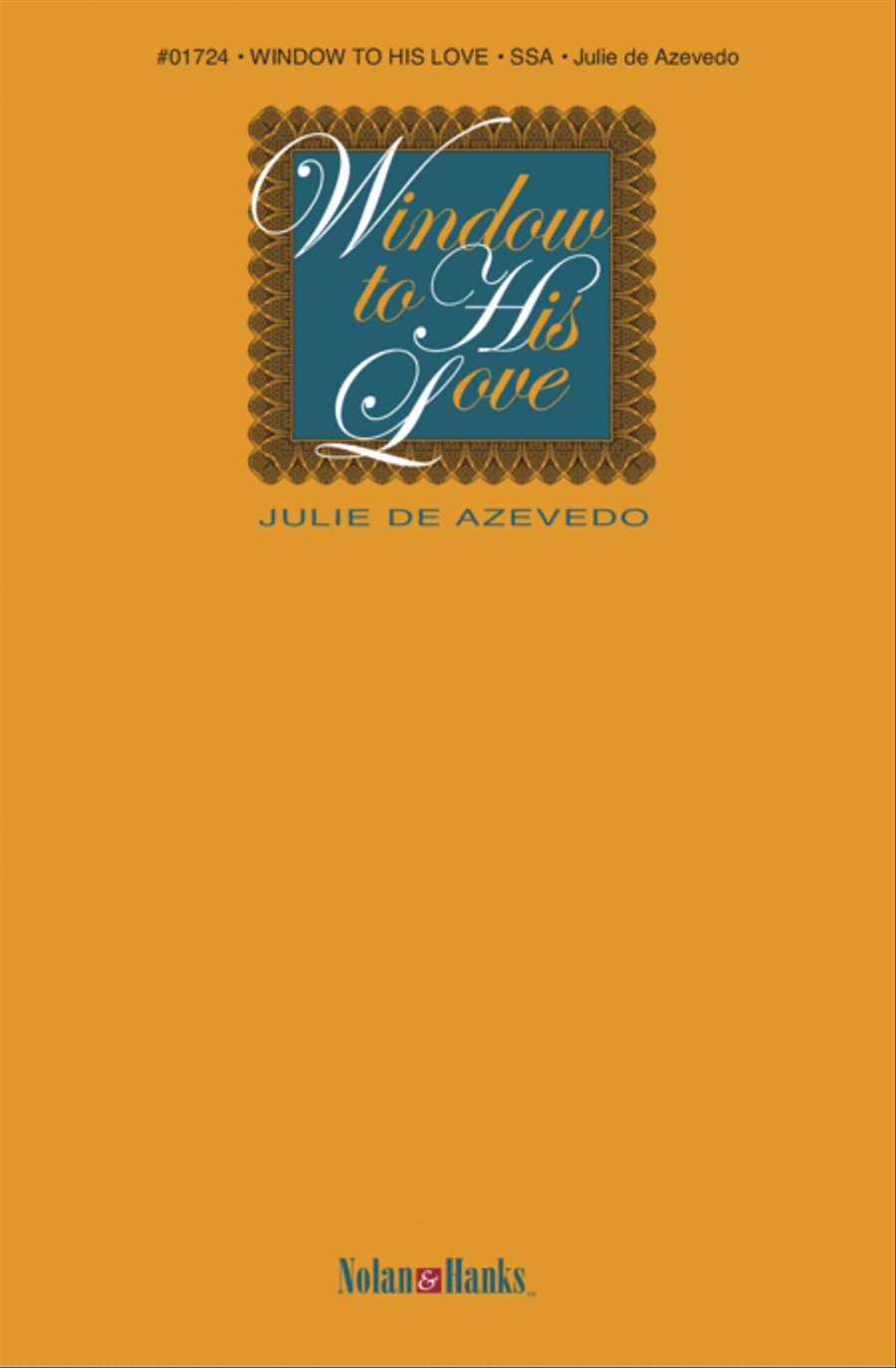 Window To His Love - SSA Window To His Love - SSA SSA scores gallery preview page 1