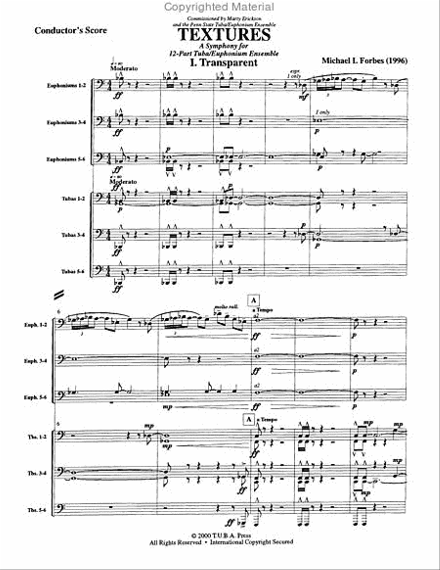 Textures Textures Large Ensemble scores gallery preview page 2