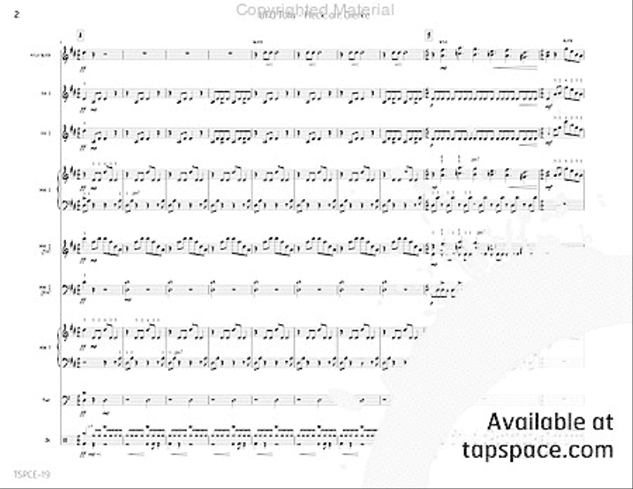 UFO Tofu UFO Tofu Percussion Ensemble scores gallery preview page 7