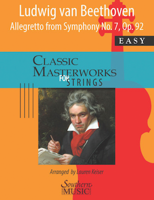 Allegretto from Symphony No. 7, Op. 92 for String Orchestra