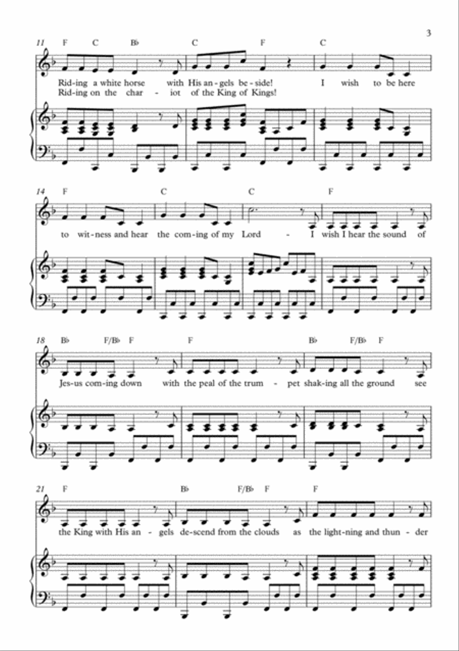 I Wish I Hear I Wish I Hear Voice scores gallery preview page 3