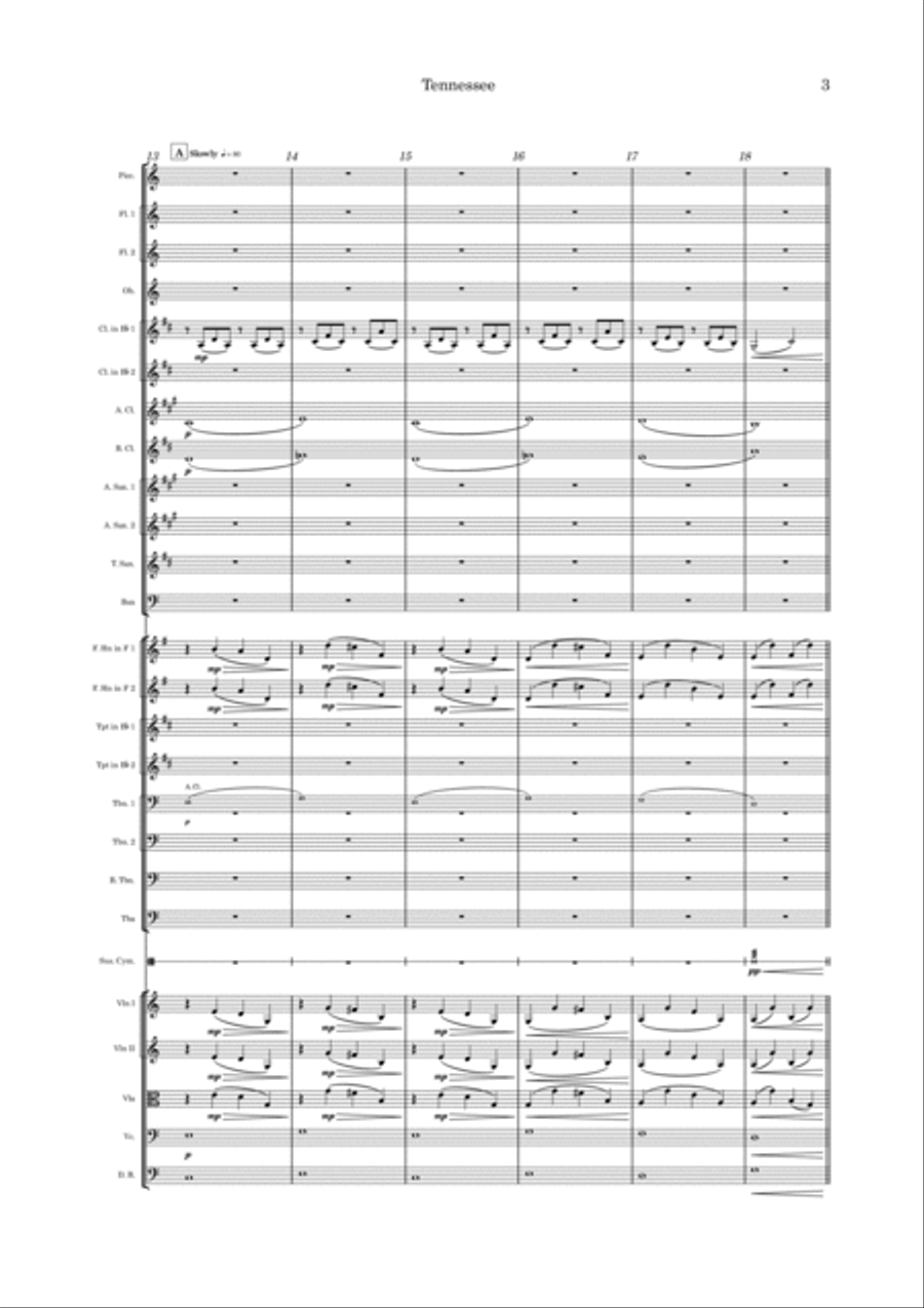 Tennessee Full Orchestra scores gallery preview page 3
