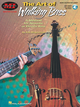 Book cover for The Art of Walking Bass