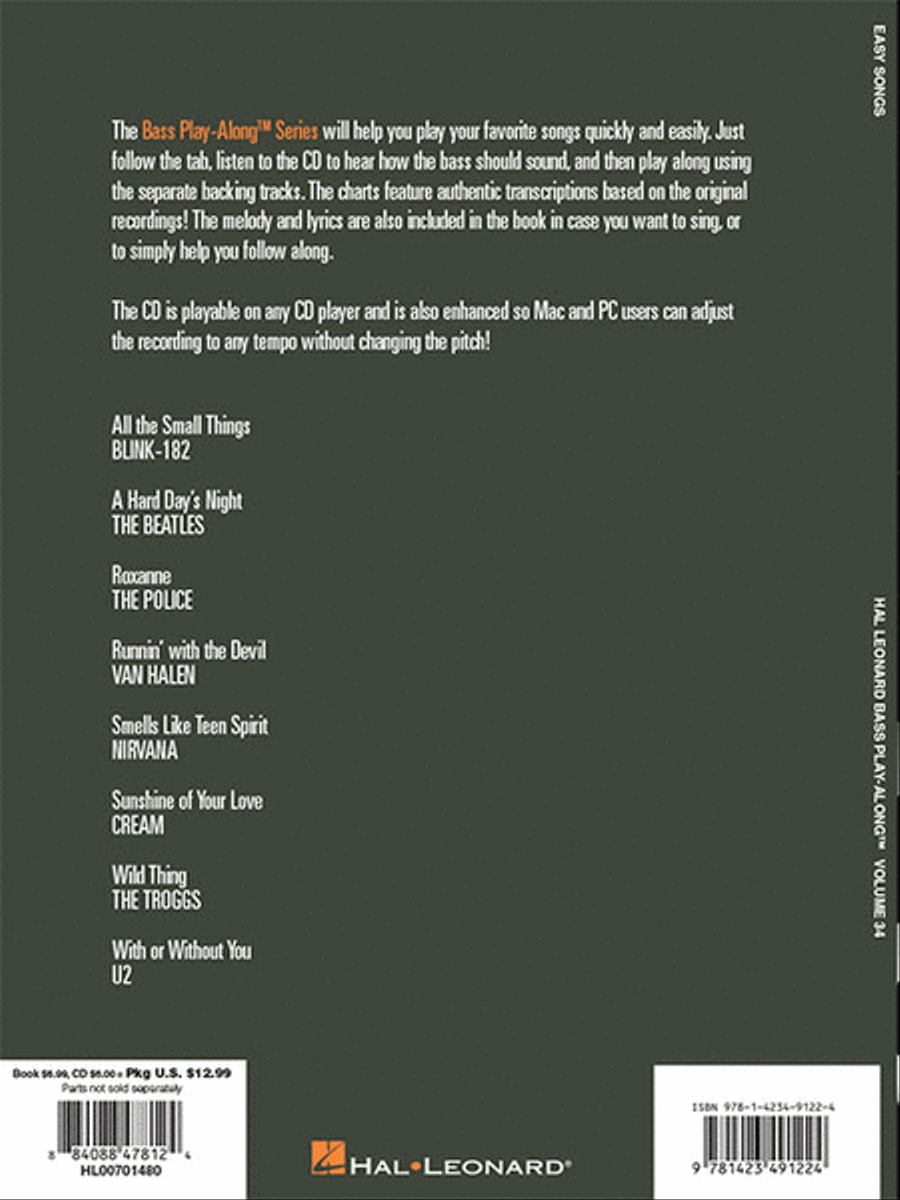 Easy Songs Electric Guitar scores gallery preview page 7