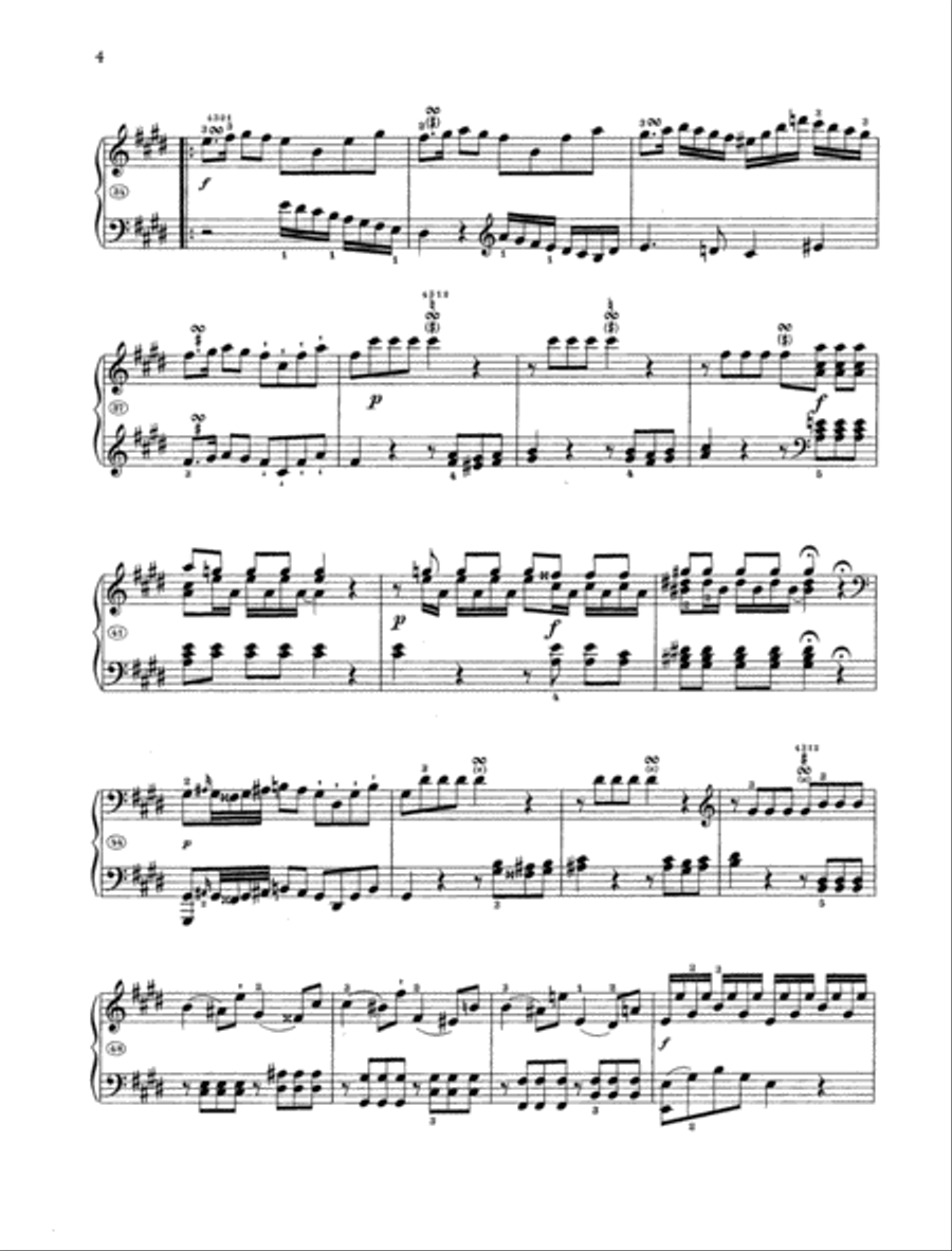 Sonata C-sharp minor, Hob. XVI:36 Piano Solo scores gallery preview page 3