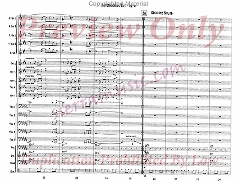 Intermission Riff Jazz Ensemble scores gallery preview page 5