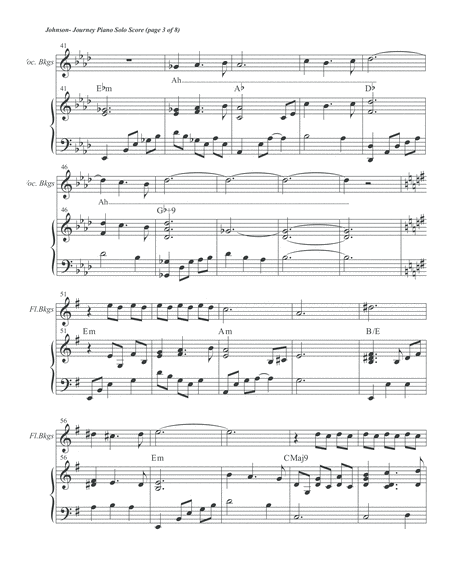 Journey Piano Solo Score image number null
