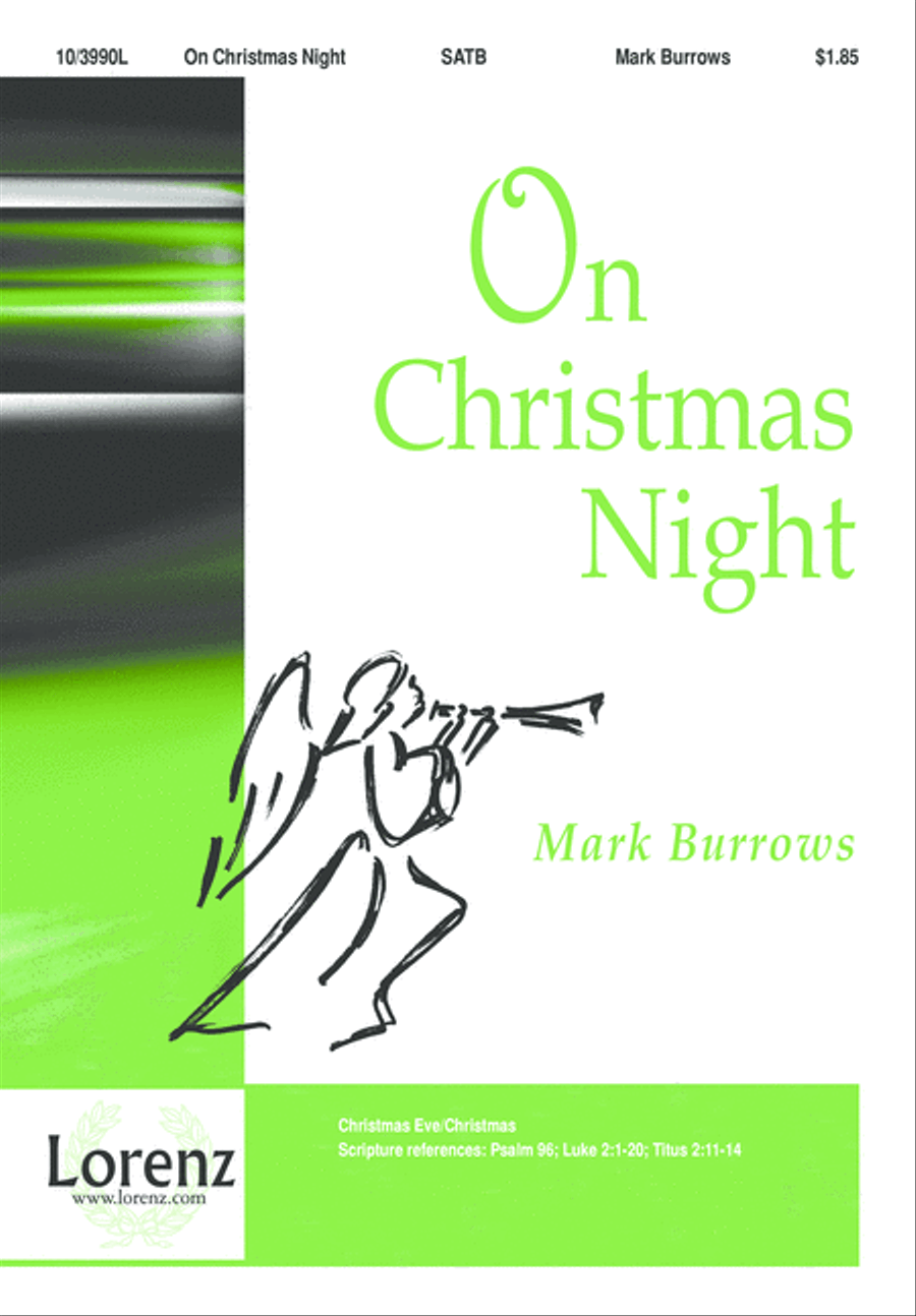 On Christmas Night 4-Part scores gallery preview page 2
