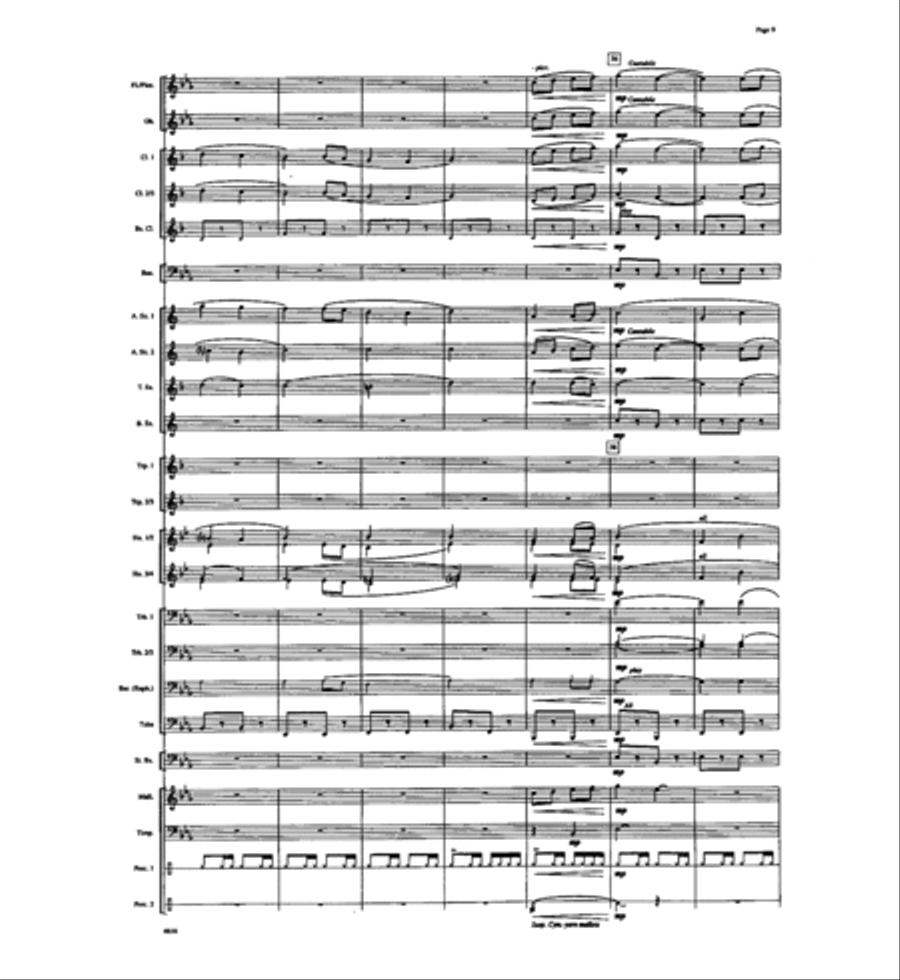 Children of the Shrine Concert Band scores gallery preview page 8