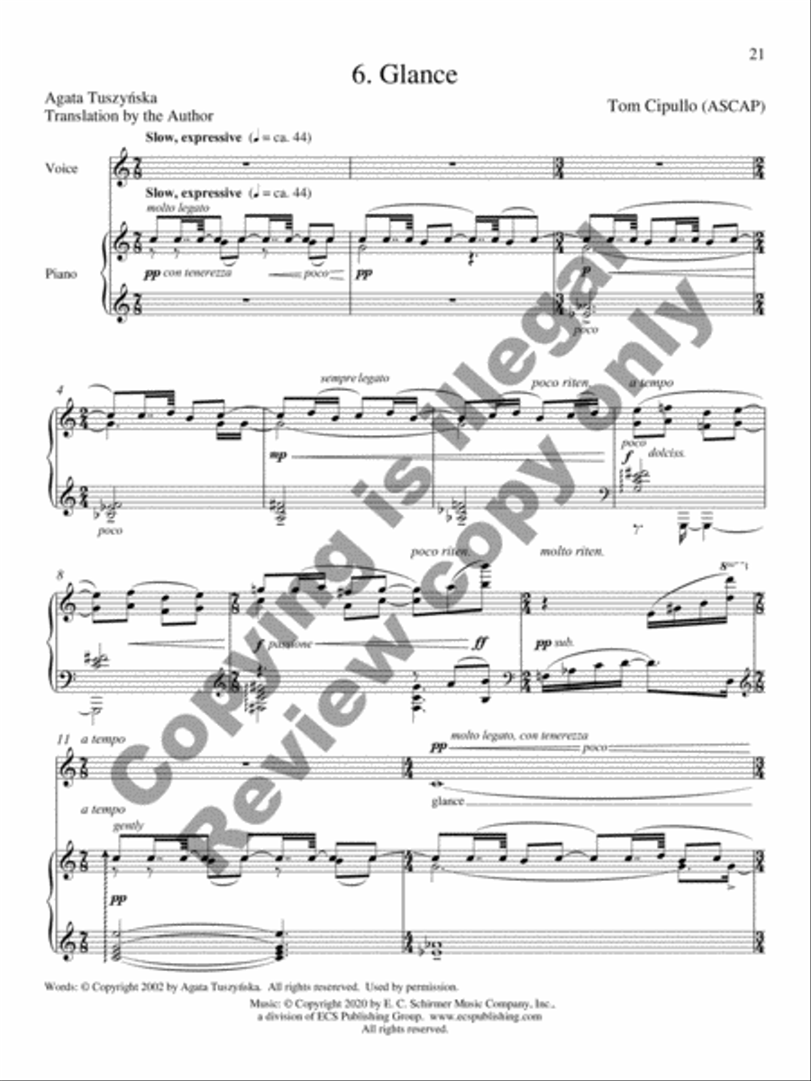 Songs for Mezzo-Soprano Songs for Mezzo-Soprano Mezzo-Soprano Voice scores gallery preview page 13