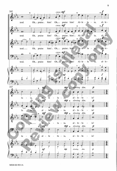 All Creatures of Our God and King (Choral Score)