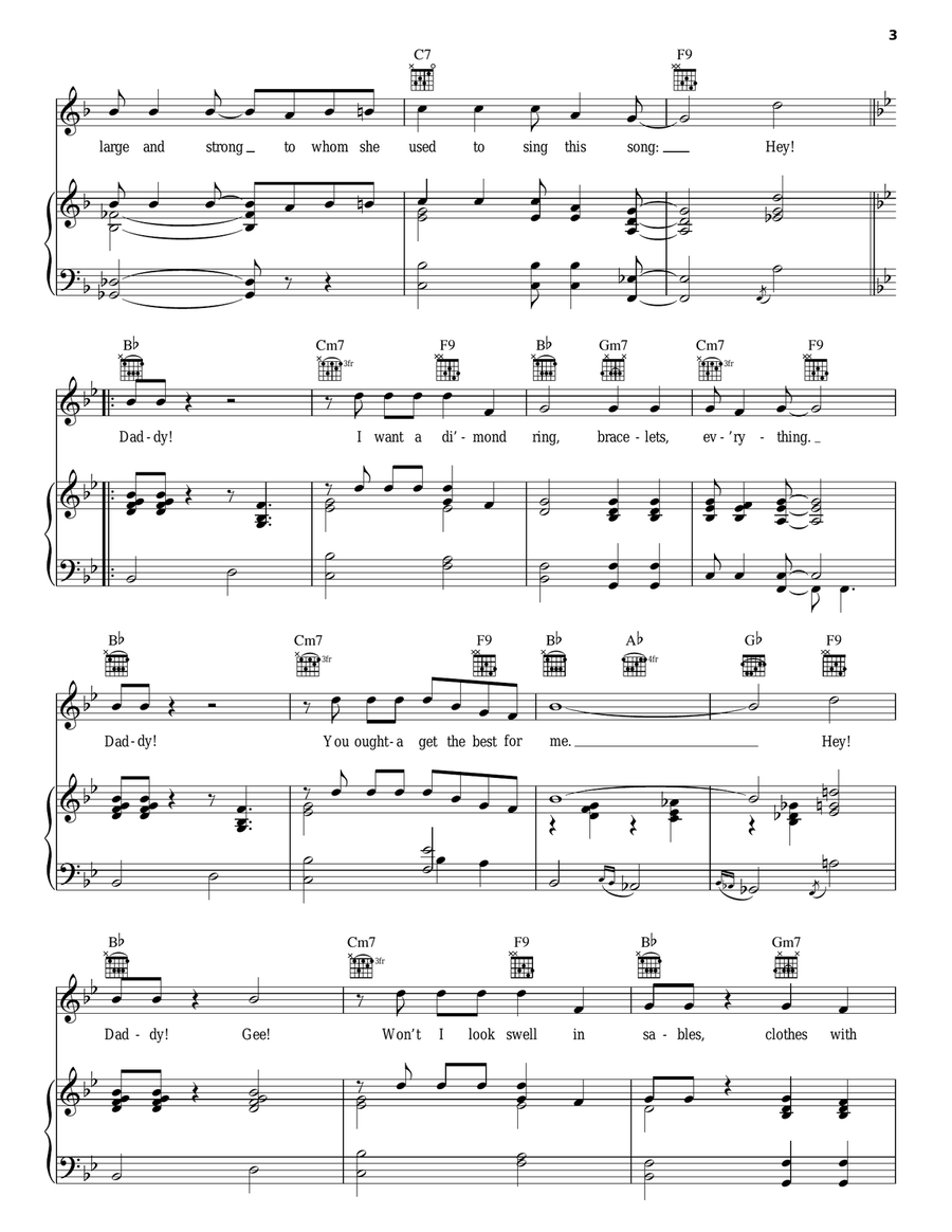 Daddy Guitar scores gallery preview page 3