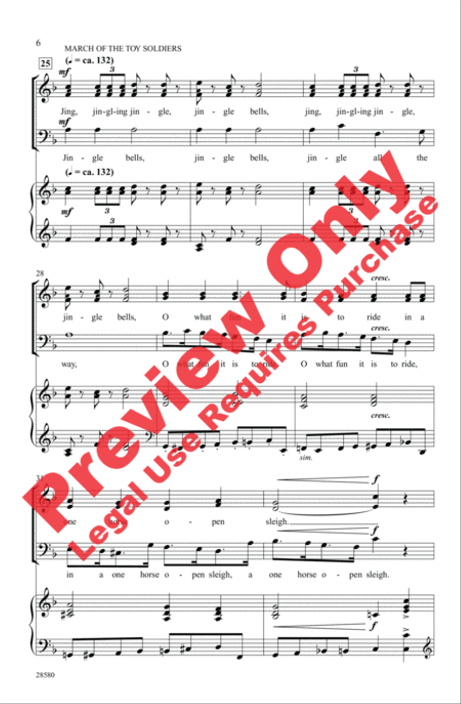 Nutcracker Jingles 3-Part scores gallery preview page 5