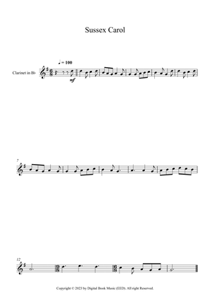 Sussex Carol (Clarinet)