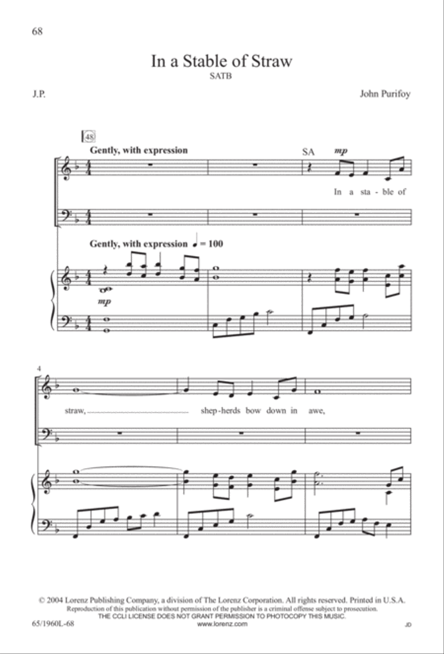 A New Birth...A New Beginning 4-Part scores gallery preview page 69