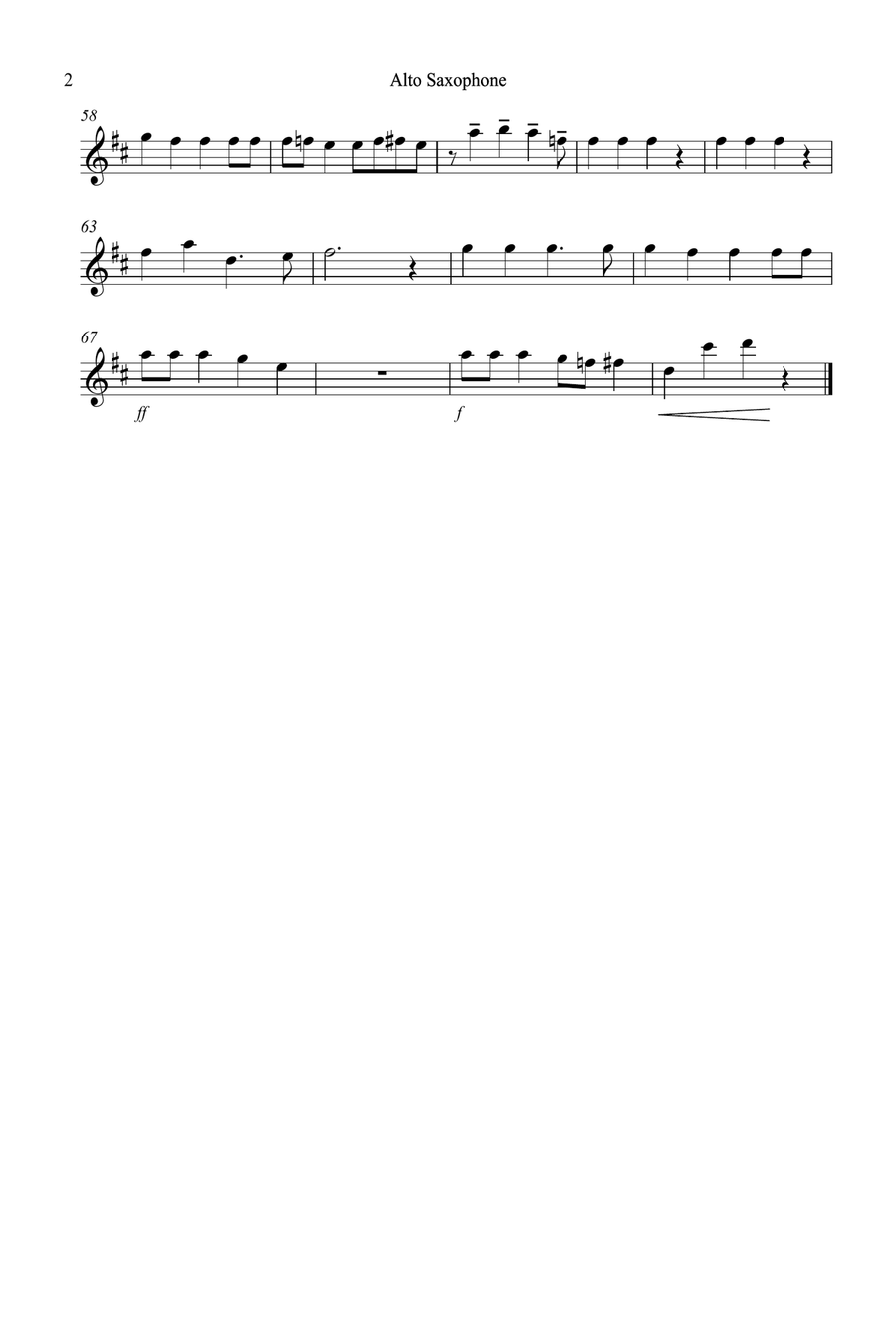 Jingle Bells (Jazzy Style!) for Alto Saxophone and Trombone Duet Trombone Duet scores gallery preview page 5